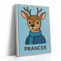 Reindeer Wears Winter's Joy