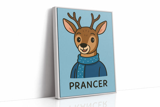 Reindeer Wears Winter's Joy