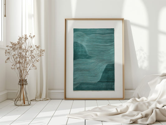 Tides Flow In Emerald Lines
