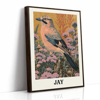Jay Among the Wildflowers