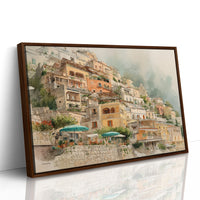 Sunlit Terraces Along Amalfi's Edge