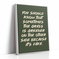 Fake Grass, Real Talk