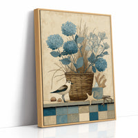 Sandpiper, Hydrangea Basket