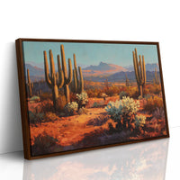 Copper Light Bathes Desert Giants