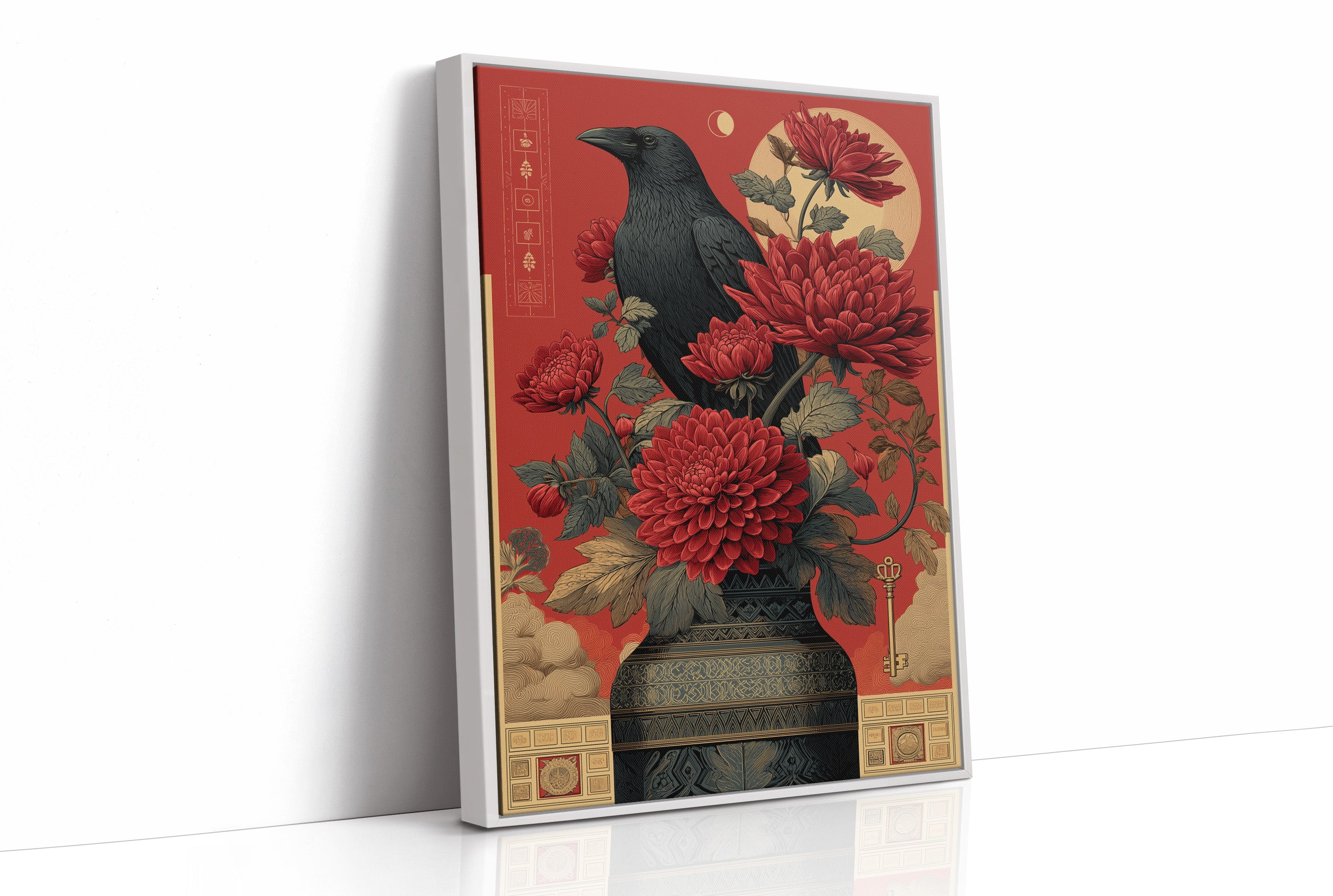 Raven and the Crimson Blooms