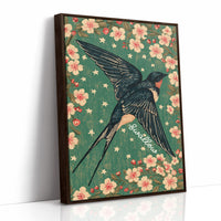 Swallow's Cherry Blossom Descent