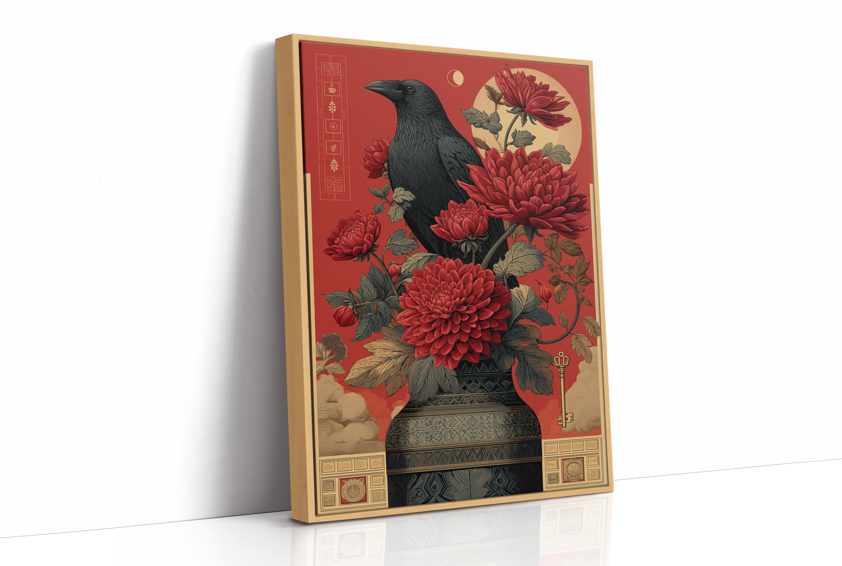 Raven and the Crimson Blooms