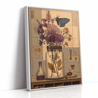 Apothecary Jar, Dried Blooms