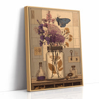 Apothecary Jar, Dried Blooms