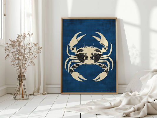 Ocean Night Speaks In Blue