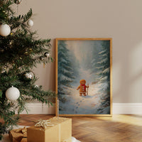 Gingerbread Explorer Finds Winter Path