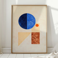 Midnight Moon Meets Desert Sun
