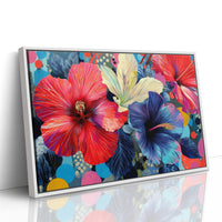 Tropical Blooms Catch Morning Light