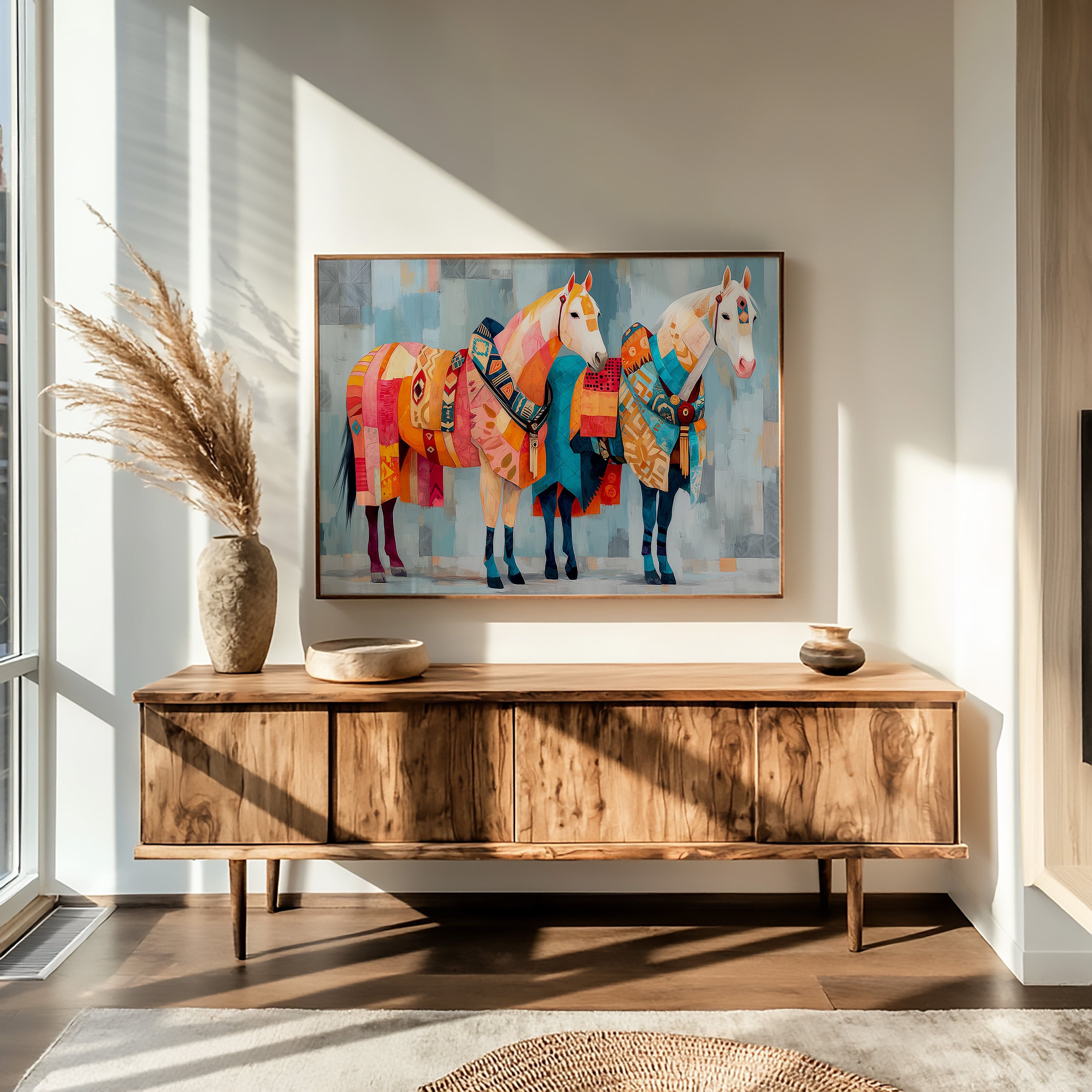 Painted Ponies Wear Desert Stories