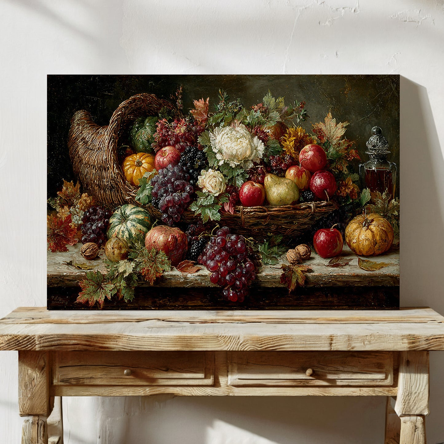 Harvest Bounty of Autumn's Embrace