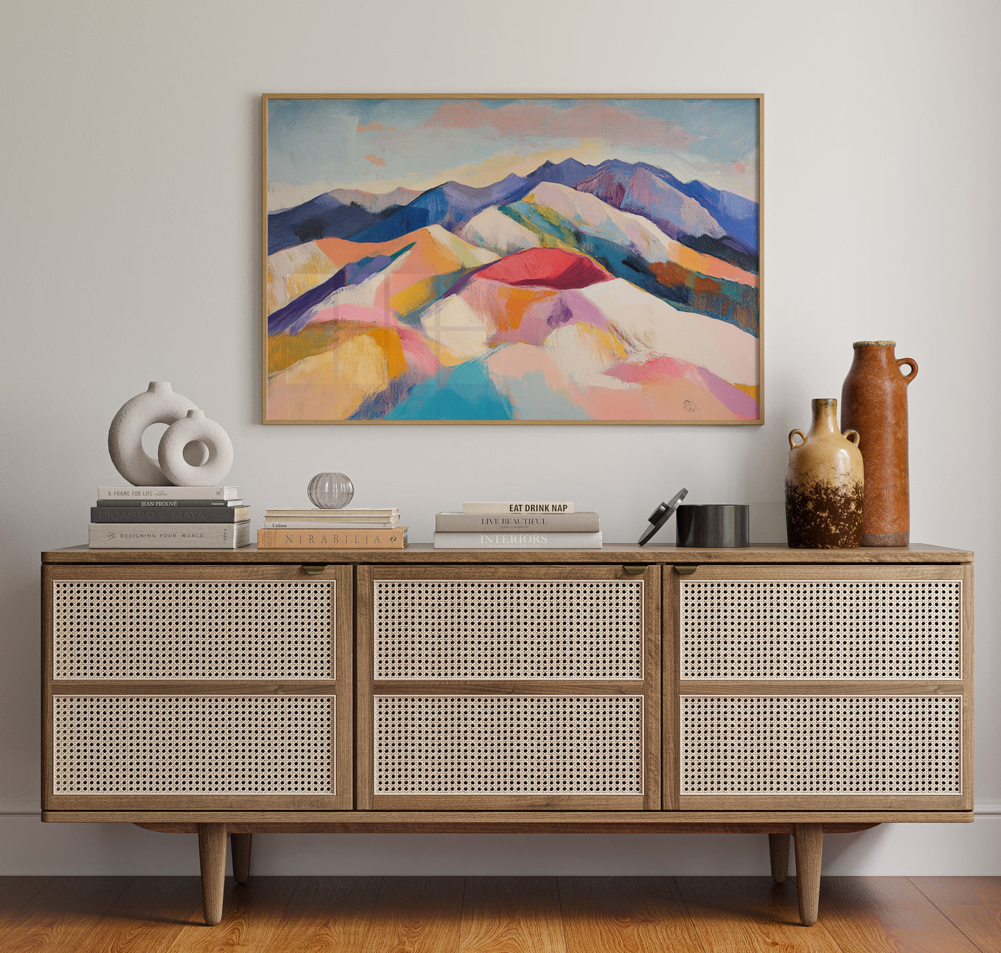 Mountains Wear Their Summer Colors
