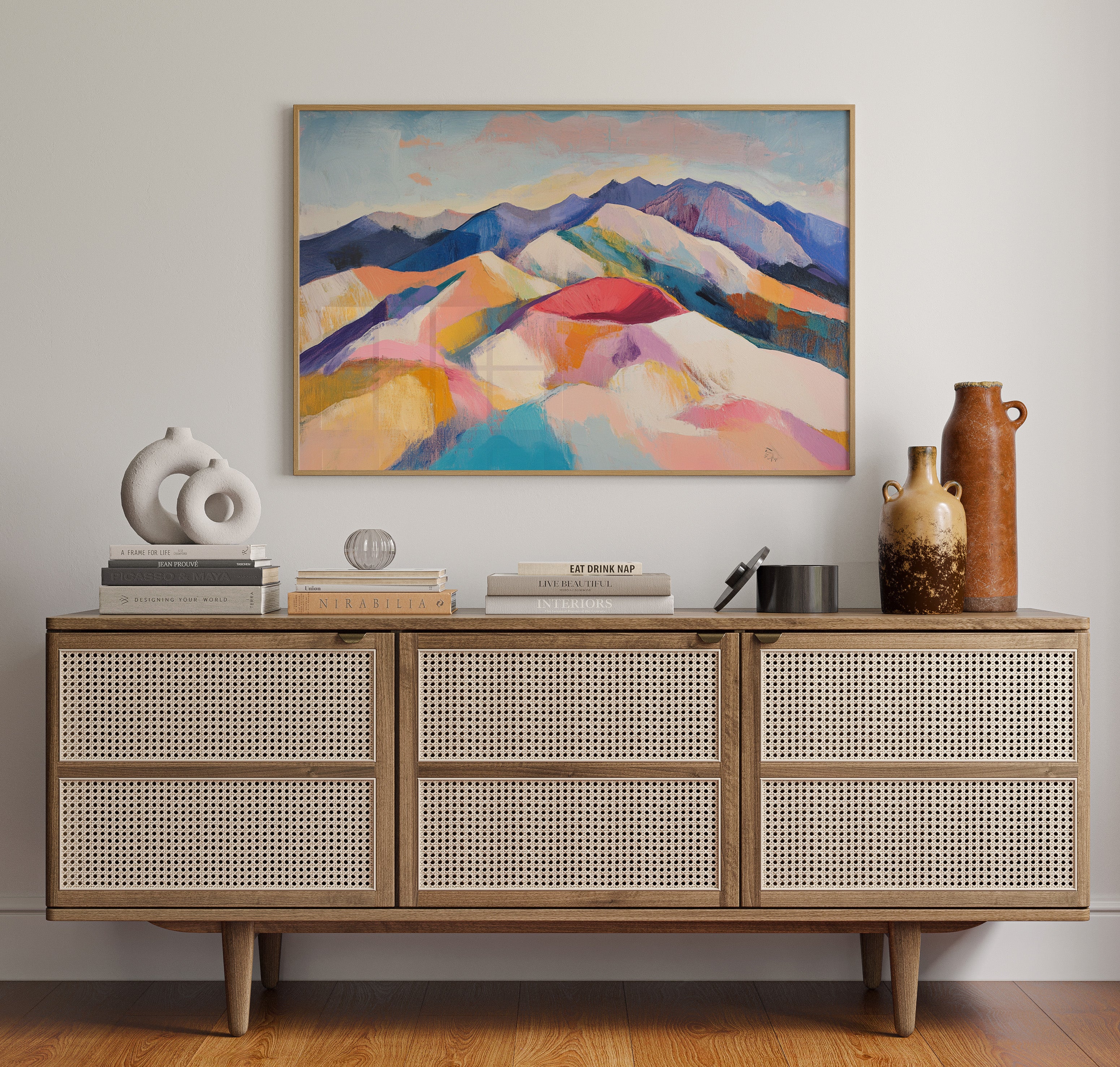 Mountains Wear Their Summer Colors