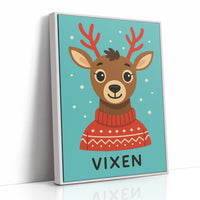 Vixen Wears Winter's Warmth