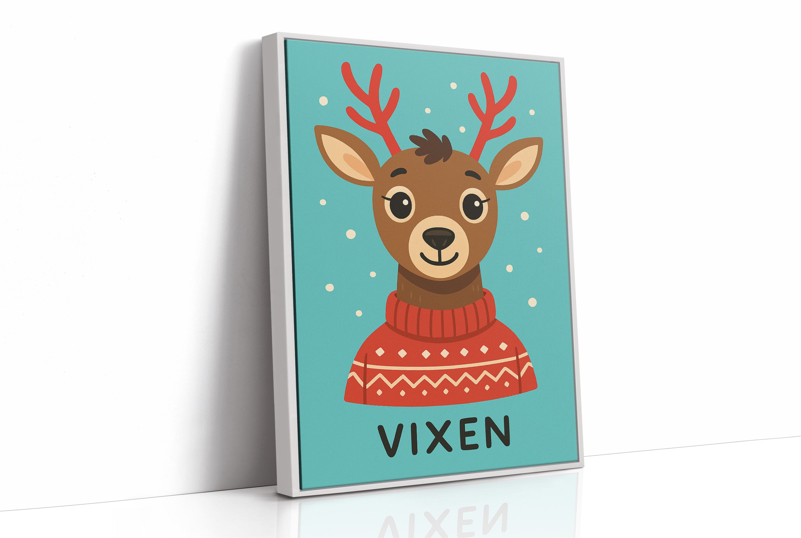 Vixen Wears Winter's Warmth