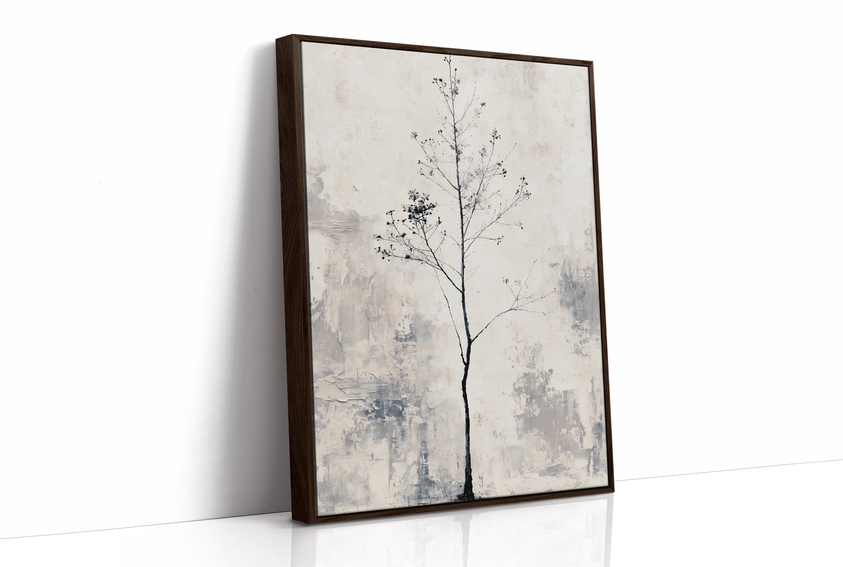 Delicate Branches: A Minimalist Winter Tree