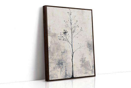 Delicate Branches: A Minimalist Winter Tree