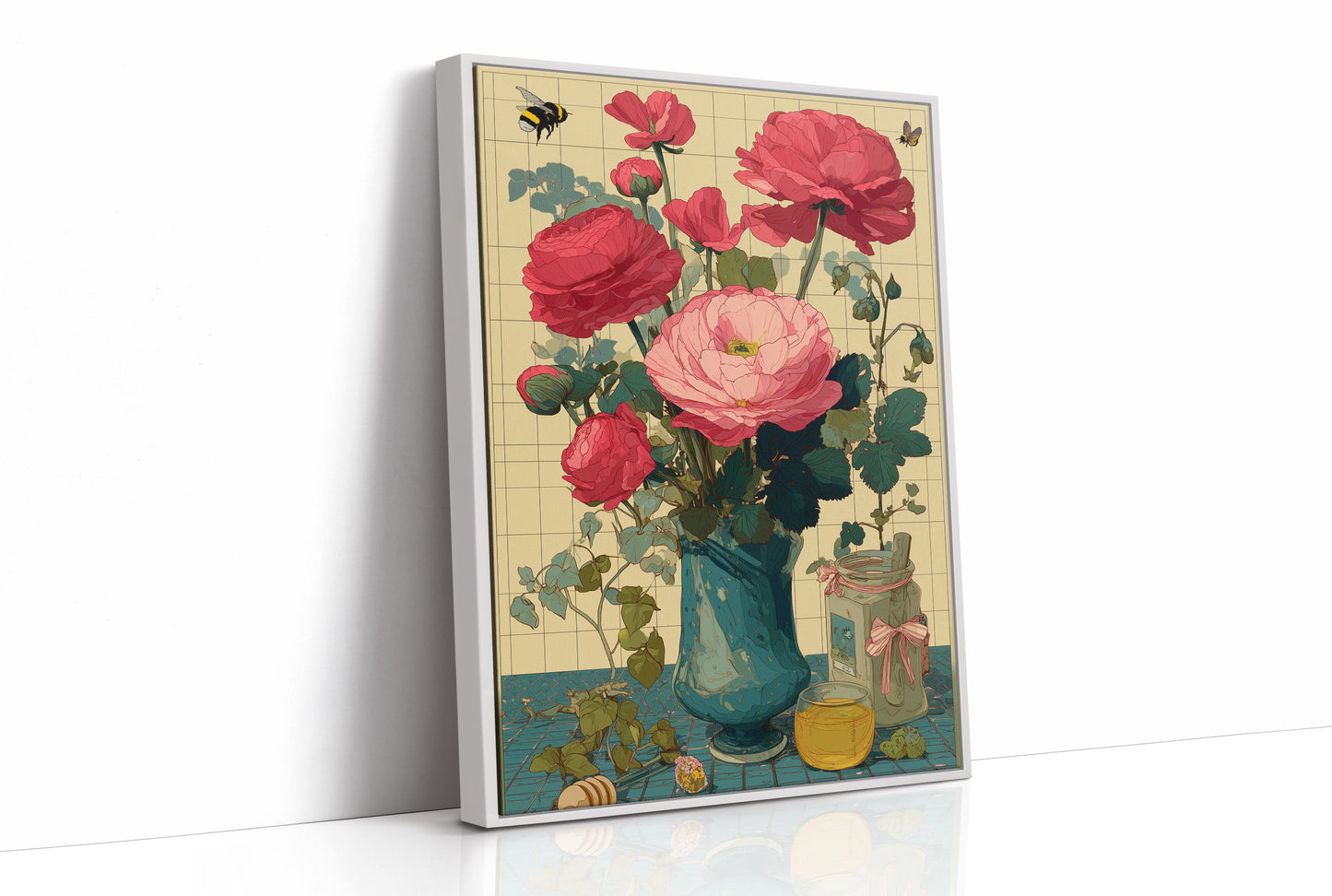 Roses and Golden Honey