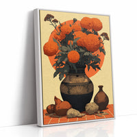 Marigolds in Clay