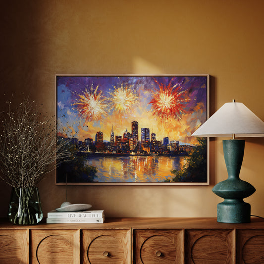 City Lights Dance With Firework Dreams
