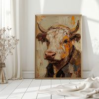 Rustic Longhorn with Painted Soul