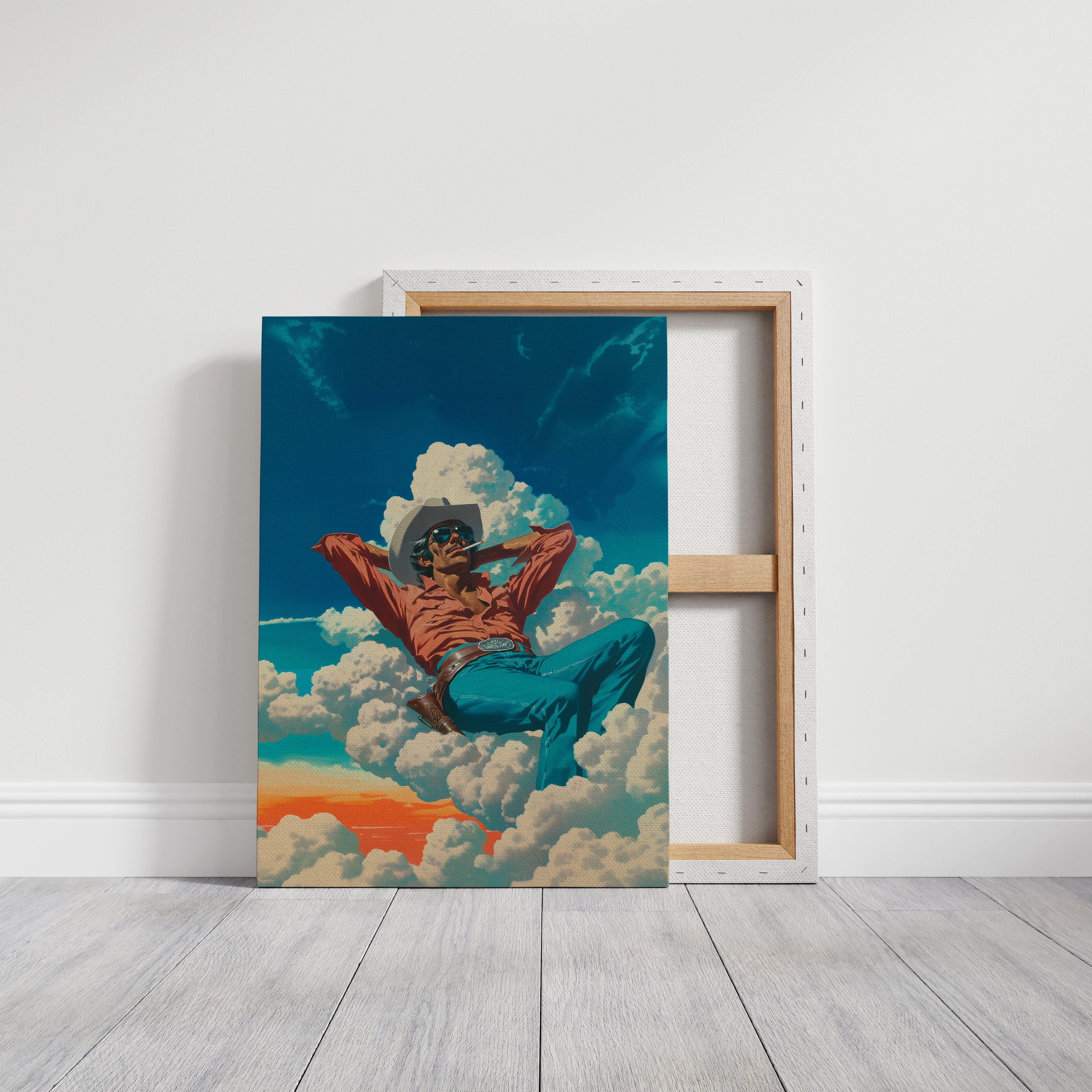 Clouds Cradle Western Afternoon Dreams