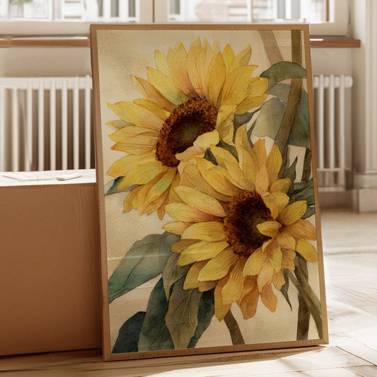 Sunlight Kisses the Golden Petals