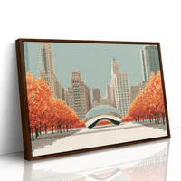 Autumn Flames Meet Steel Dreams