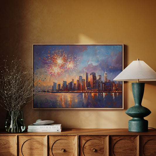 Manhattan's Fireworks Paint Summer Dreams