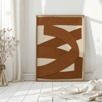 Terracotta Ribbons Weave Modern Tales