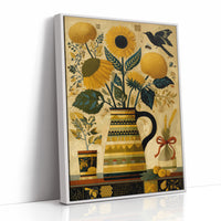 Sunflowers and Wheat