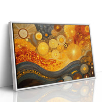 Celestial Currents Flow In Gold