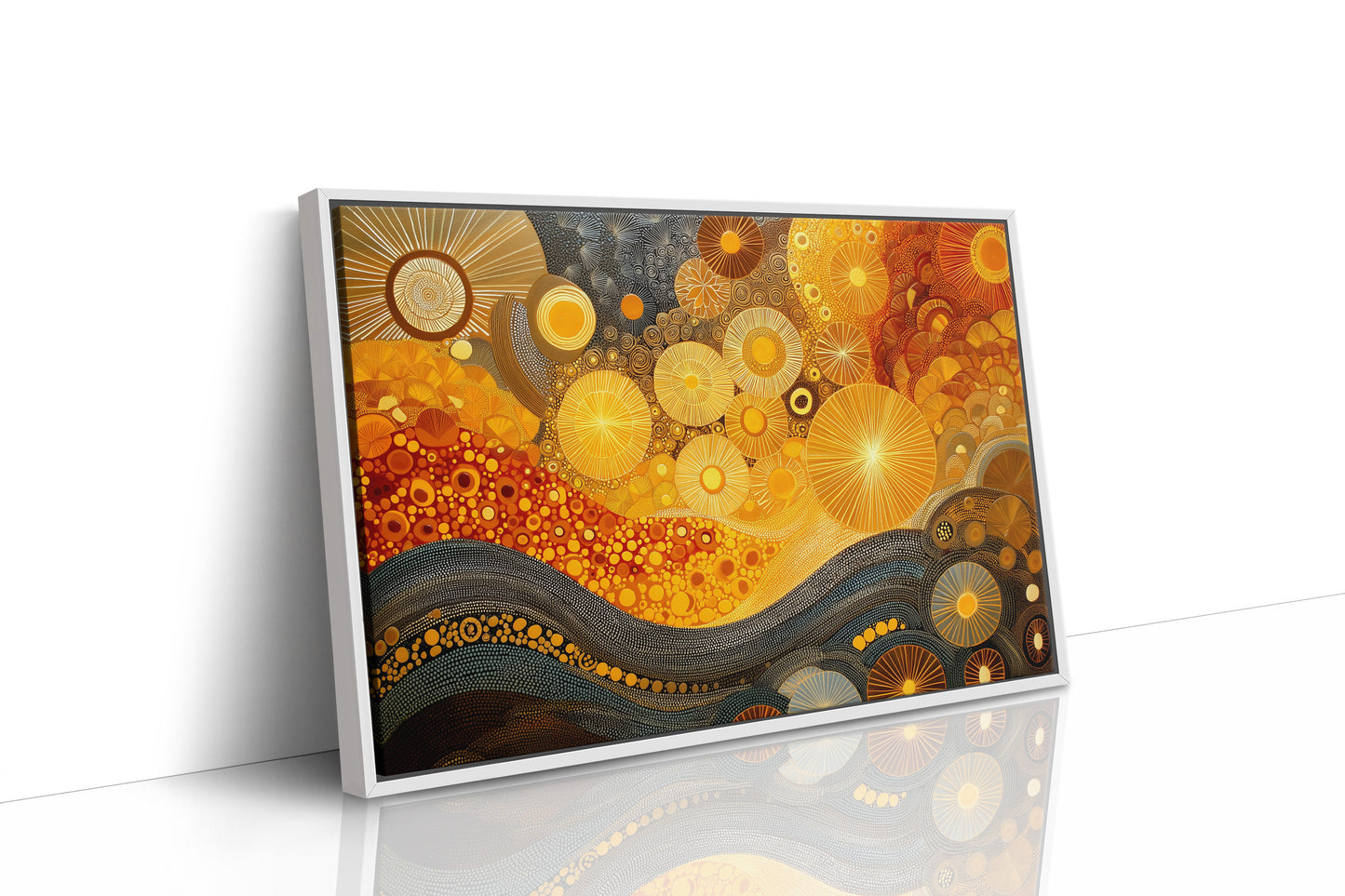 Celestial Currents Flow In Gold