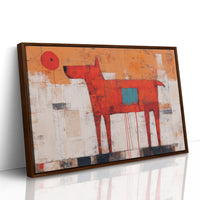 Red Dog Under a Quiet Sun