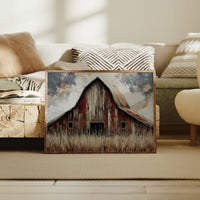 Prairie Storms Paint Weathered Wisdom