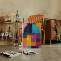 Colors Dance Through City Windows