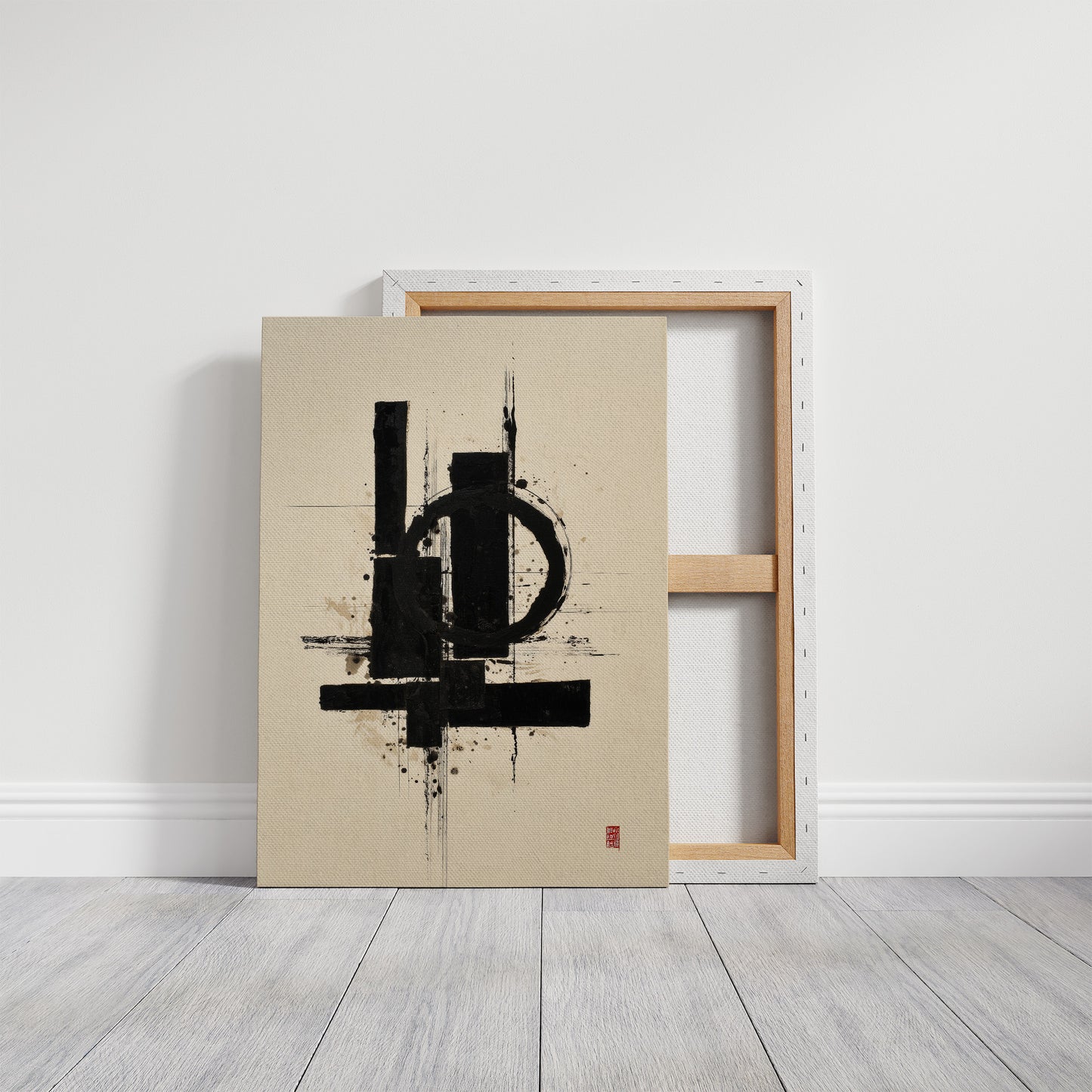 Urban Spirits Meet Zen Brushstrokes