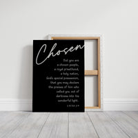 Chosen: 1 Peter 2:9 Scripture Art