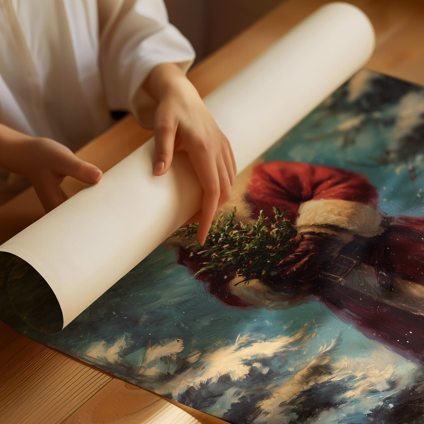 Santa Brings Evergreen Hope