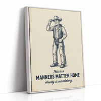 Manners Matter Home: Howdy Required