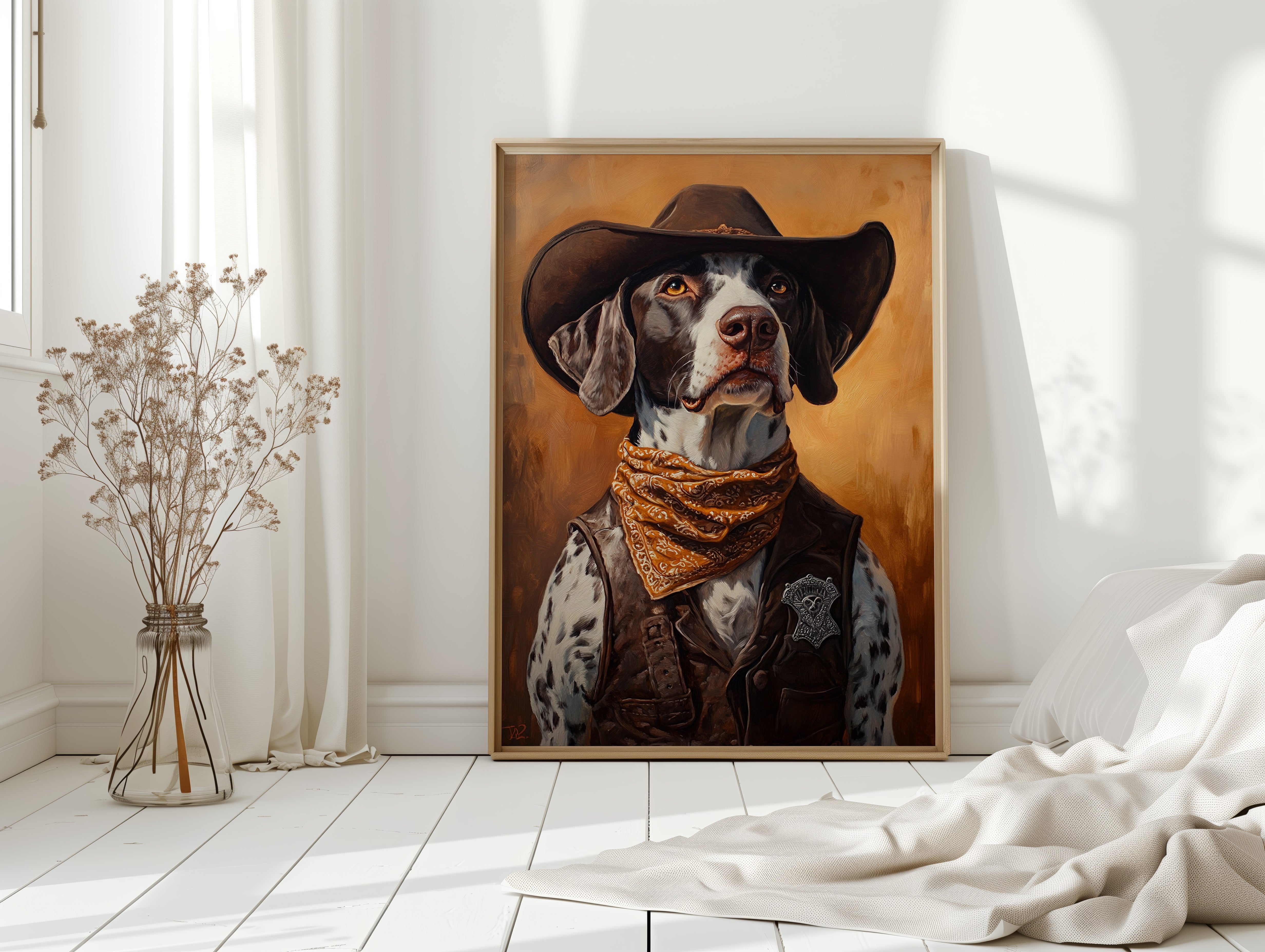 Spotted Deputy in Dusty Boots