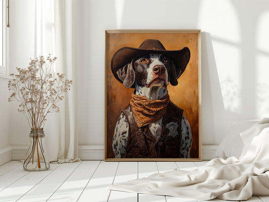 Spotted Deputy in Dusty Boots