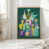 Colorful Bottles Share Secret Stories