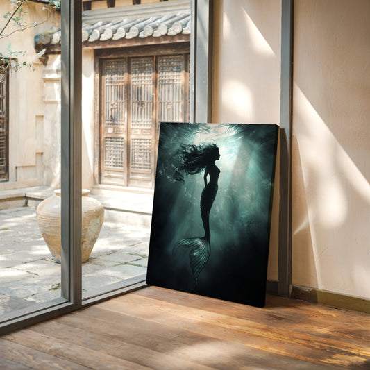 Dancer Beneath the Moonlit Waves