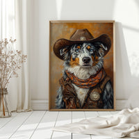 Australian Shepard Sheriff of the Painted Plains
