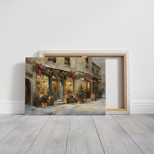 Festive Shops Await December Snow